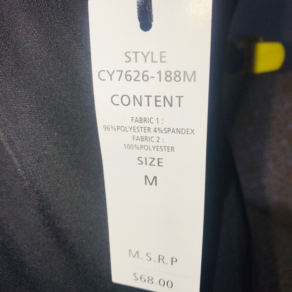 NWT Just Cynthia ruffle top - Picture 5 of 5